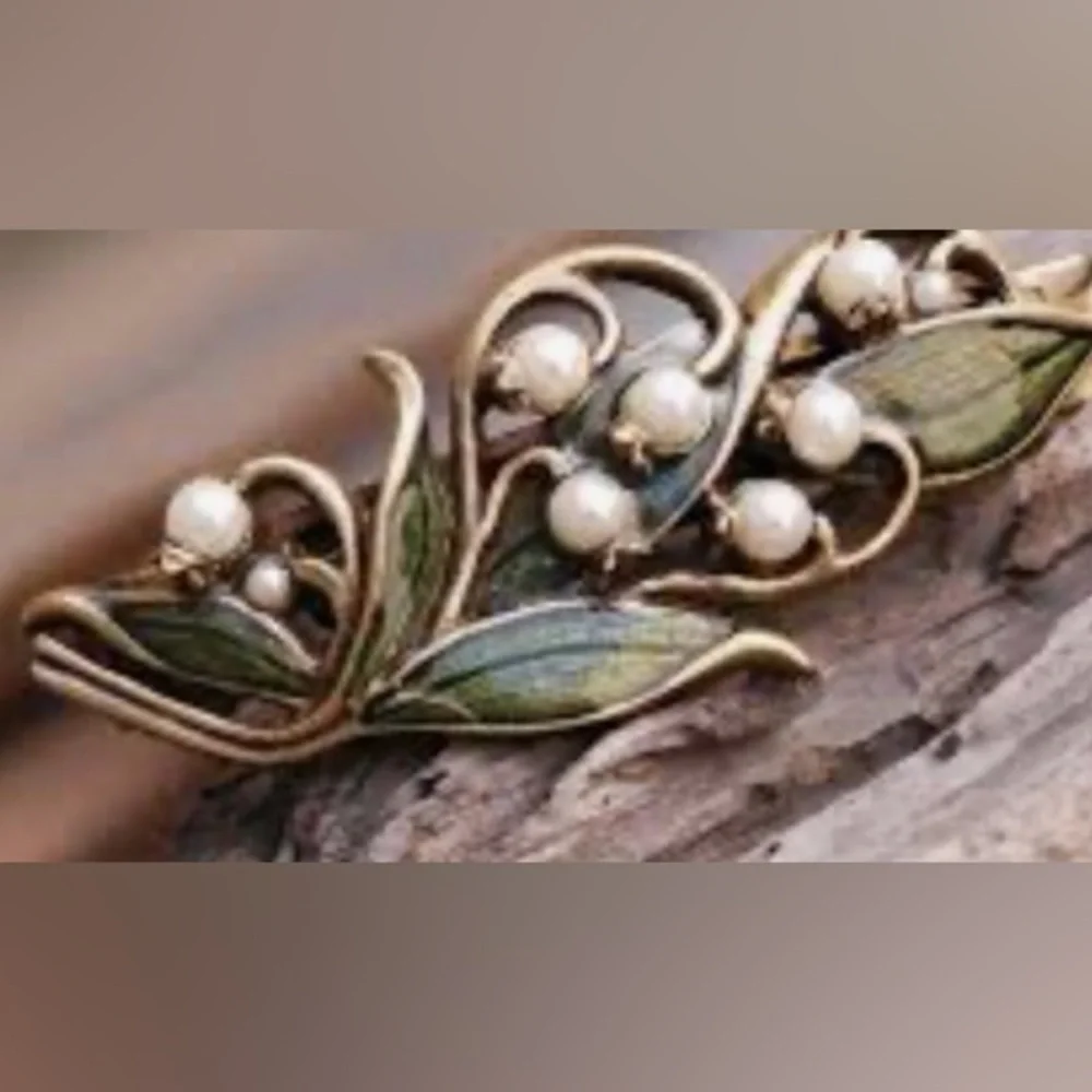 Green and Gold Sweet Romance Leaf Bracelet